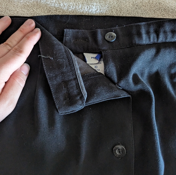 ☀️Vintage Midi Skirt with Functional Front Buttons and Pockets - Picture 7 of 9